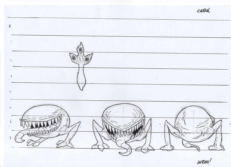 Personagens da HQ CEROL